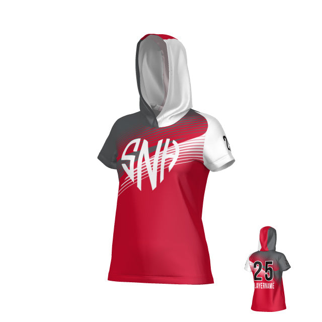 Womens Phoenix SS Hooded Tee