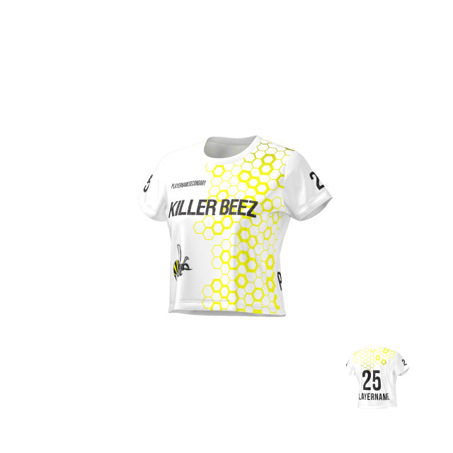 Women's Short Sleeved Crop Top