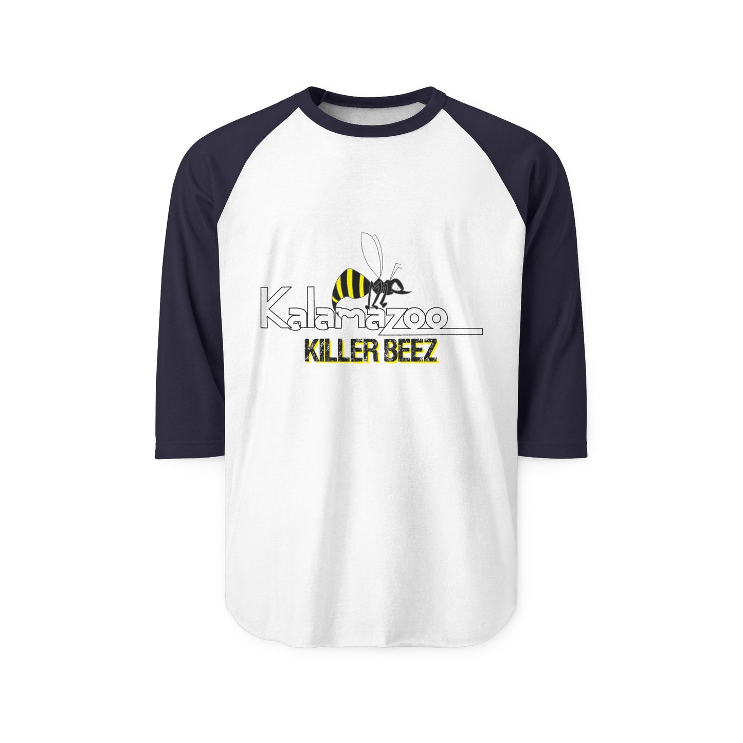 Kalamazoo Killer Bees Raglan Shirt