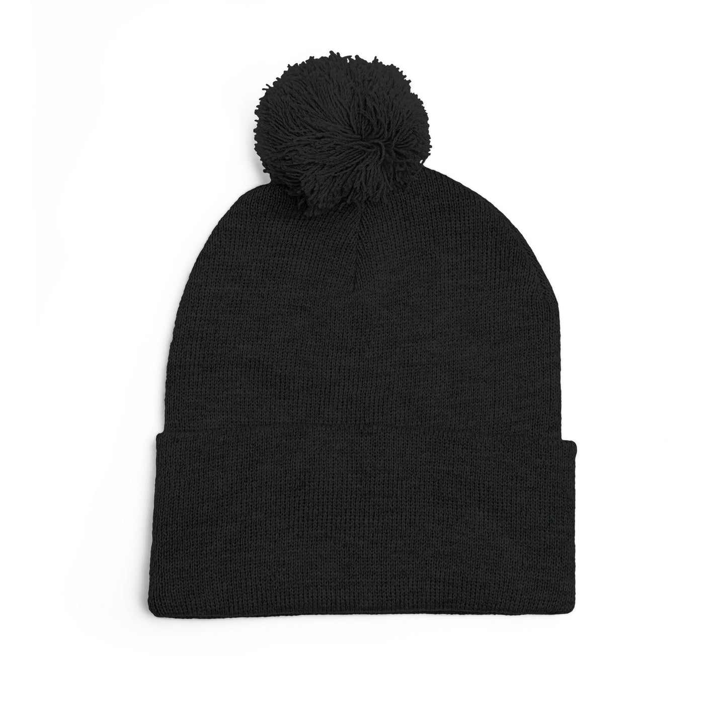 Killer Beez Embroidered Pom-Pom Knit Cap