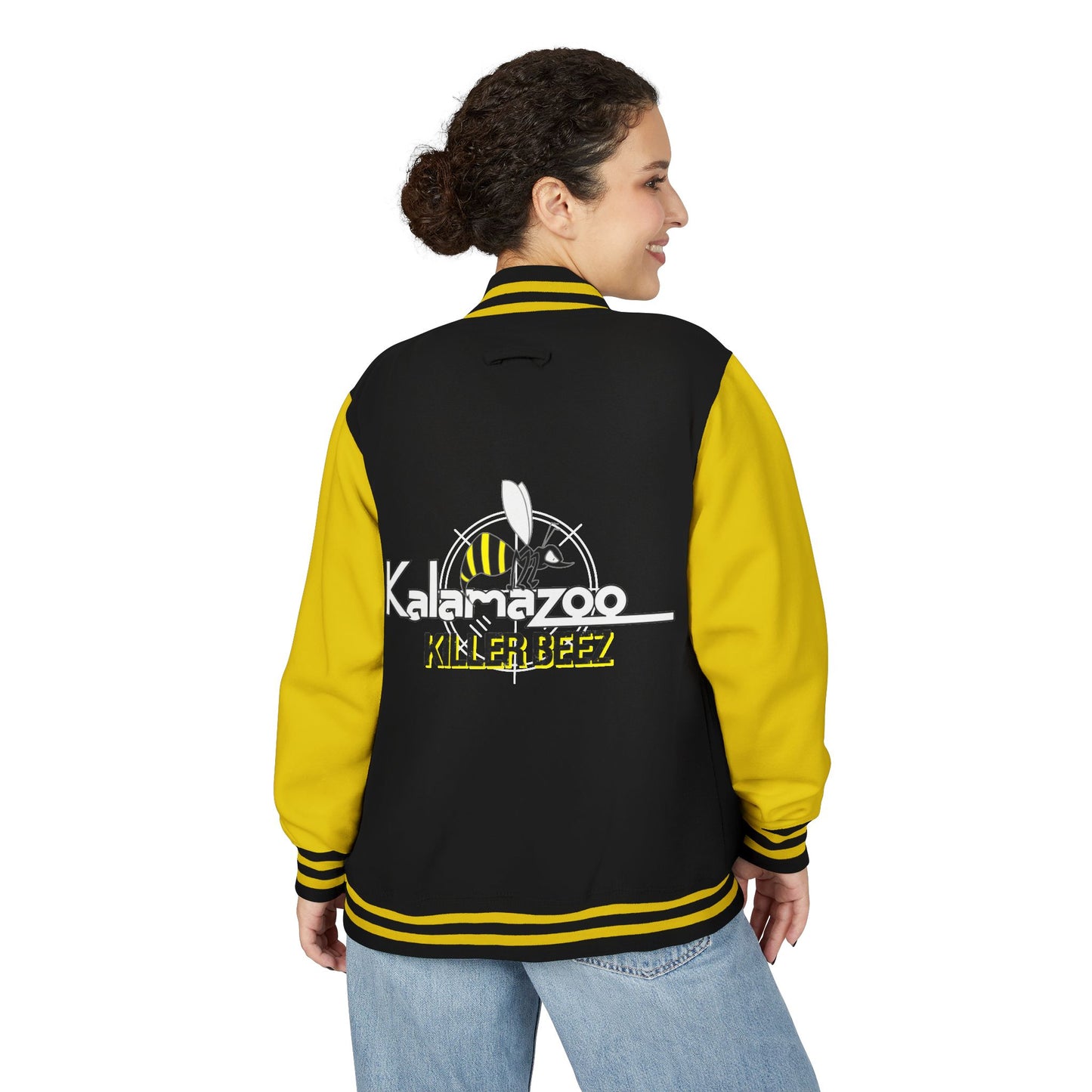 Letterman Jacket — Kalamazoo Killer Beez Varsity Bomber