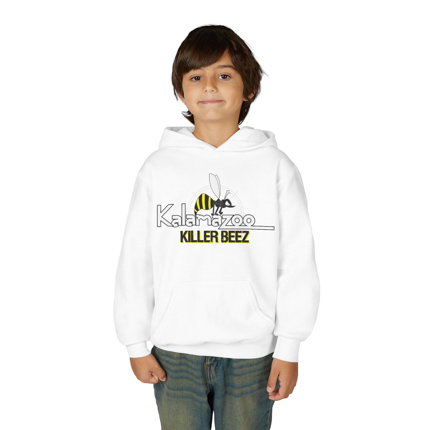 Youth Hoodie – Kalamazoo Killer Beez Logo Pullover