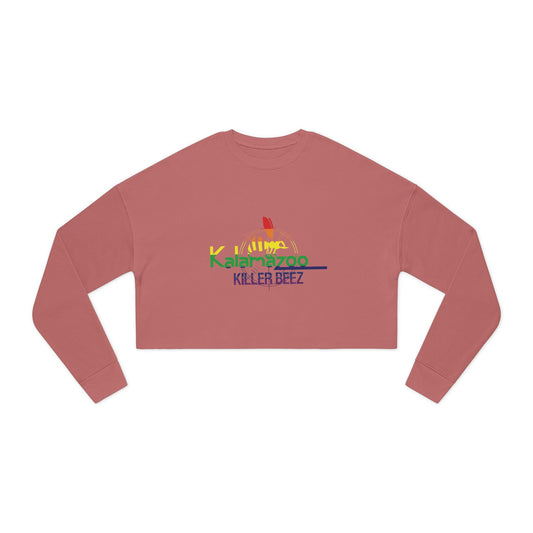 Cropped Sweatshirt — Vintage Surf Logo "Killer Beez"
