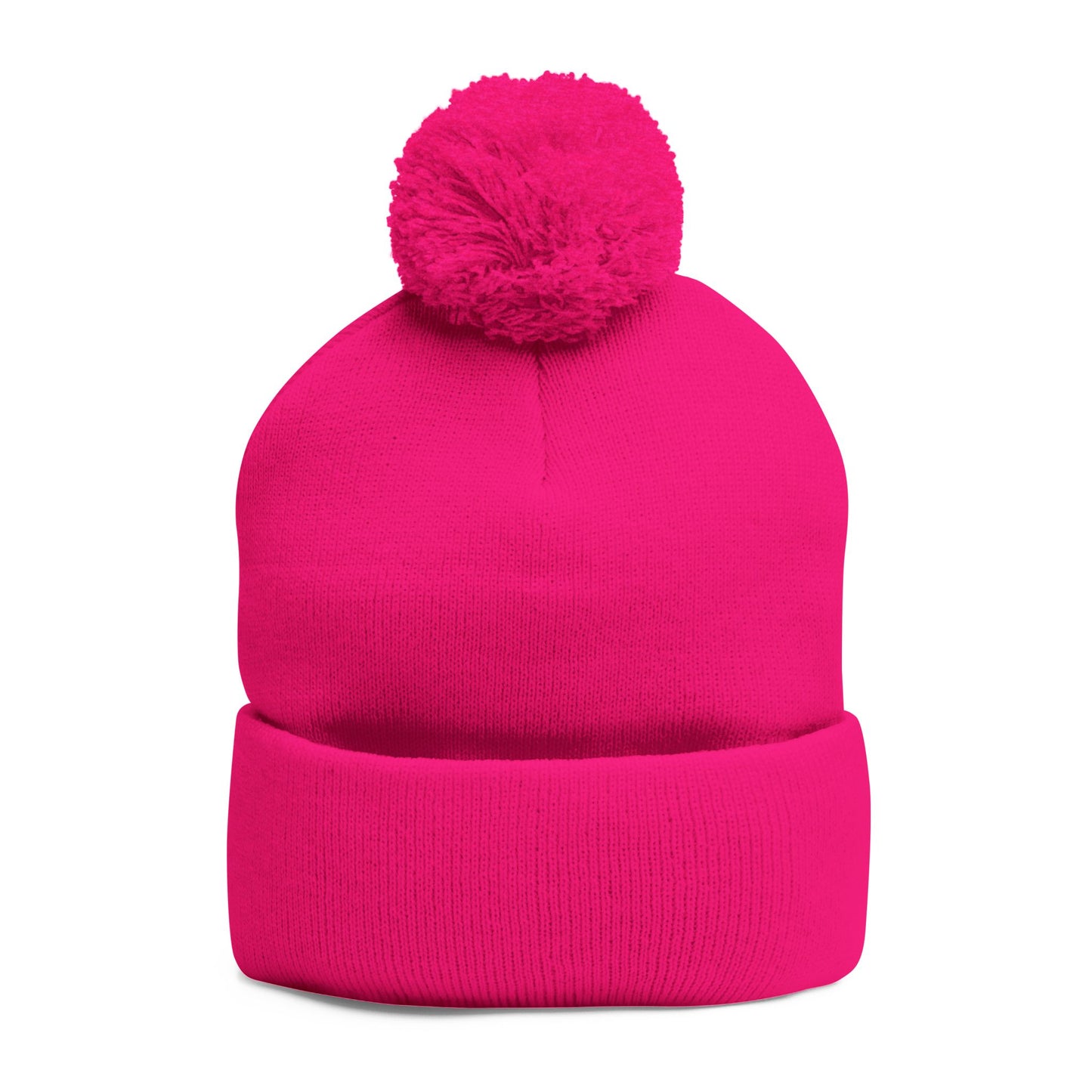 Killer Beez Embroidered Pom-Pom Knit Cap