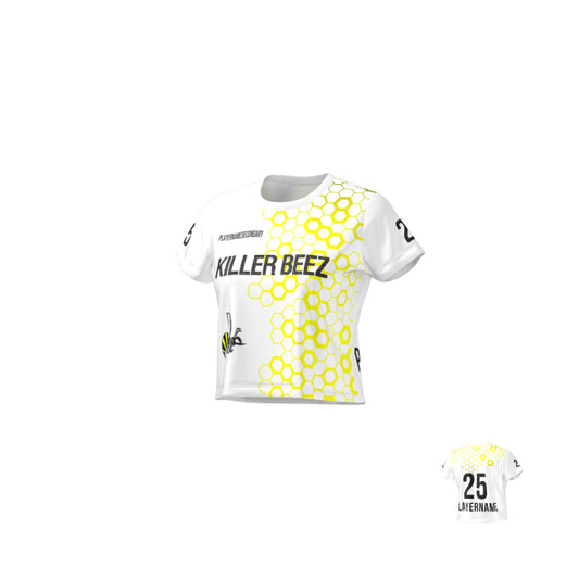 Women's Short Sleeved Crop Top